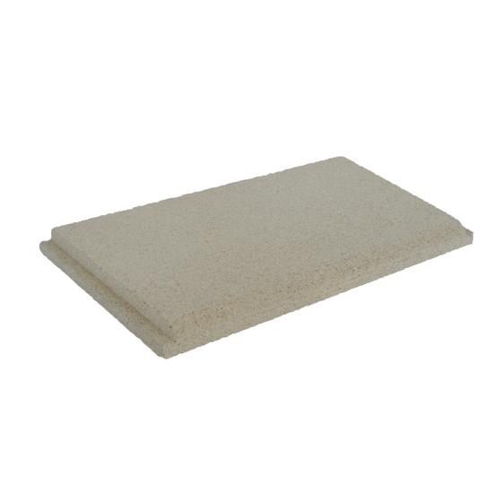 Umlenkplatte, unten (Vermiculite)