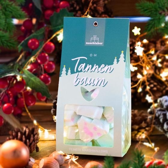 Naschlabor Marshmallow Tannenbaum