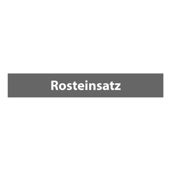 Rosteinsatz