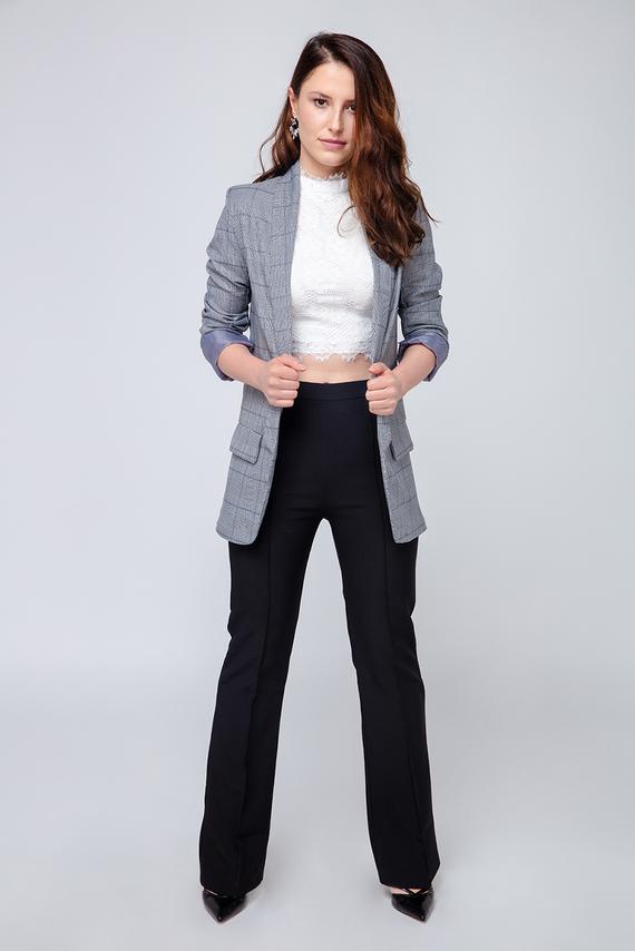 Blazer mit Karomuster