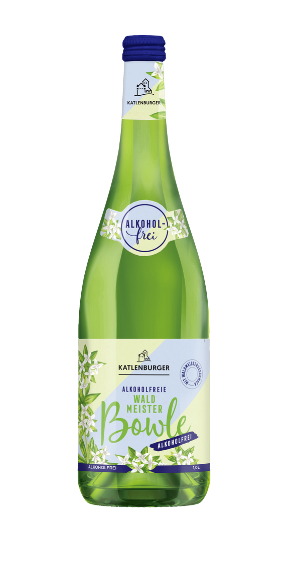 Alkoholfreie Waldmeisterbowle