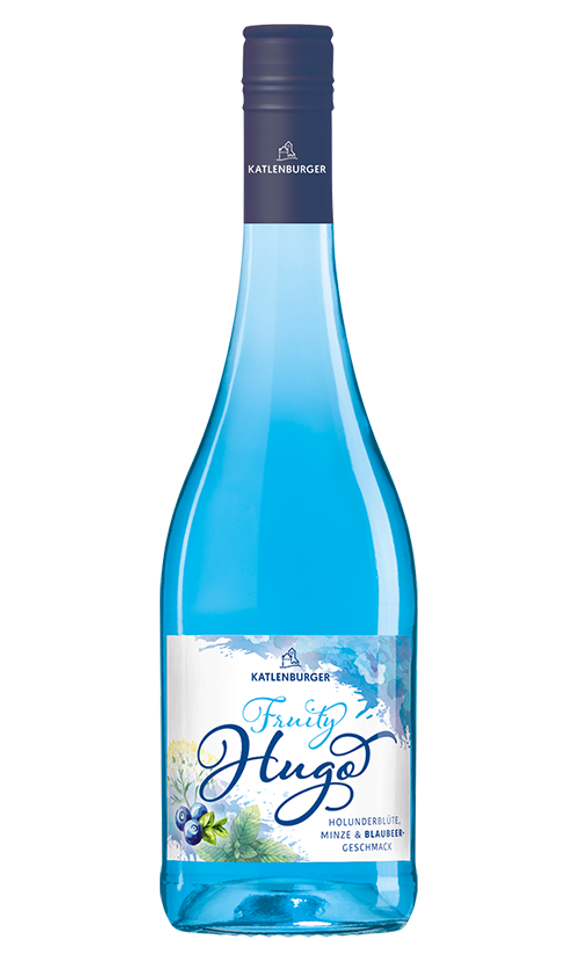 Fruity Hugo Holunderblüte - Minze & Blaubeer-Geschmack