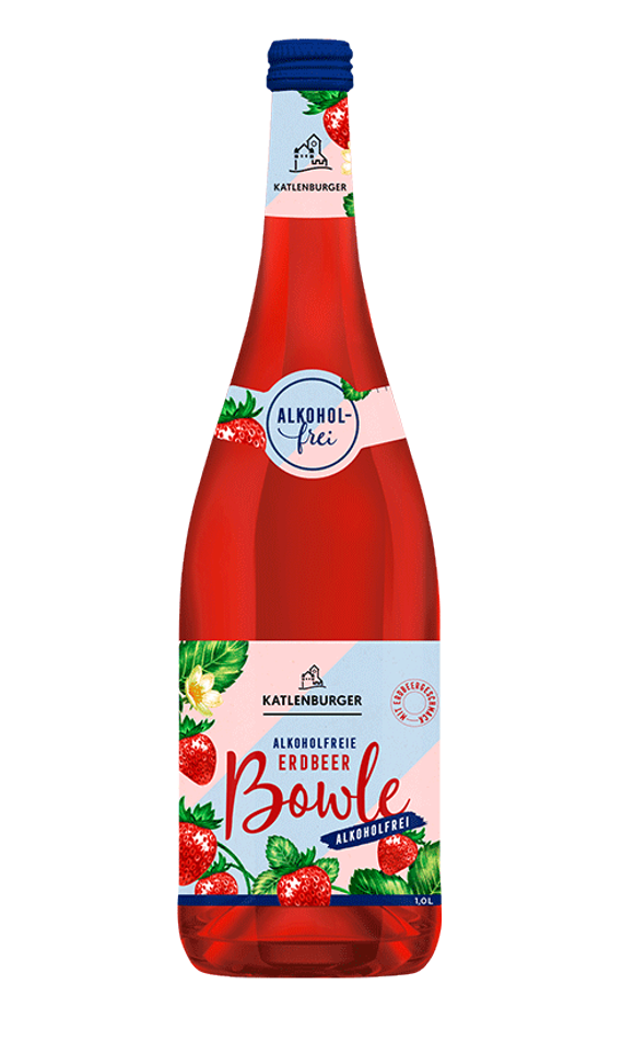 Alkoholfreie Erdbeerbowle