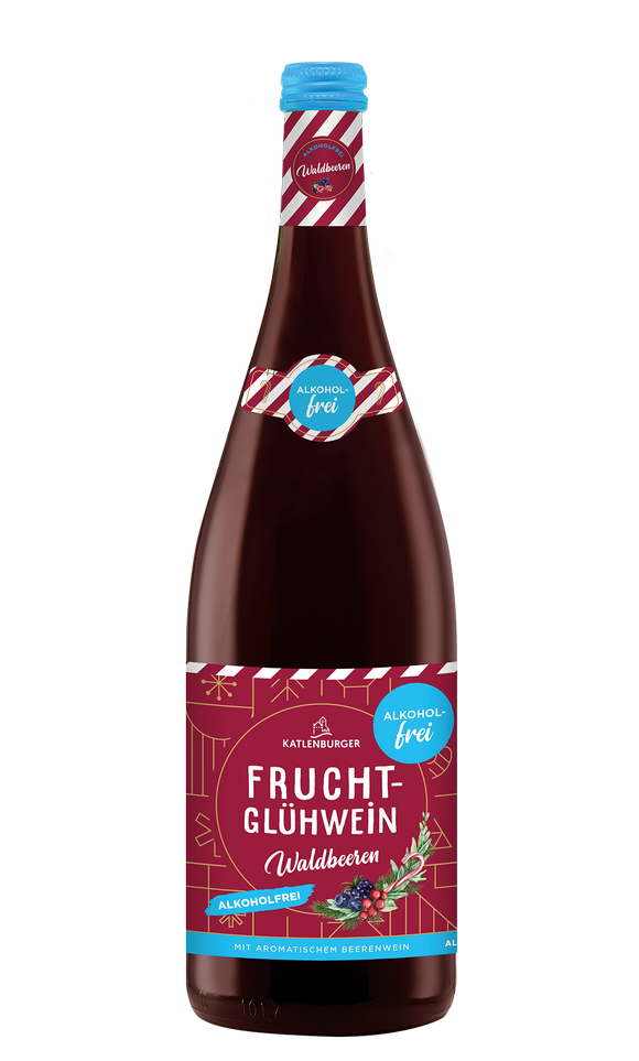 Alkoholfreier Fruchtglühwein Waldbeeren