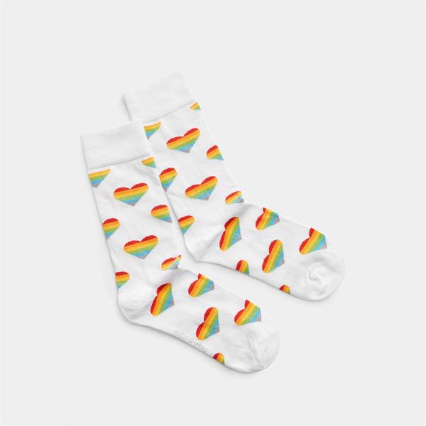 NATURAL VIBES Socken RAINBOW HEART
