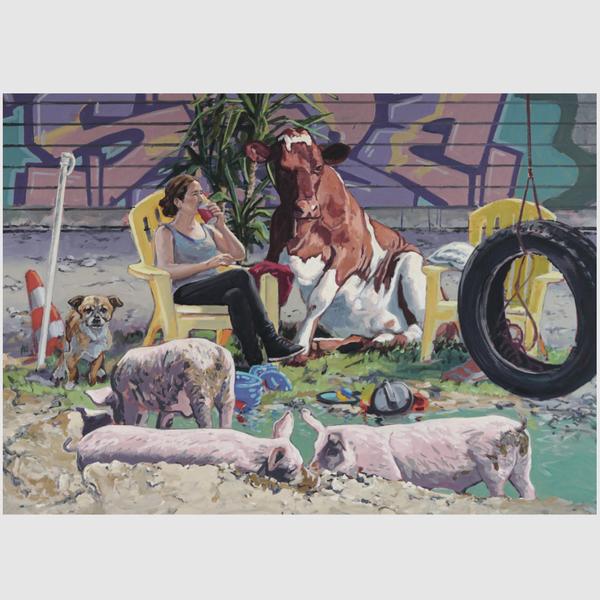 HARTMUT KIEWERT Postkarte SHARE