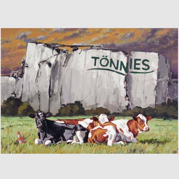 HARTMUT KIEWERT Postkarte RUINE XI