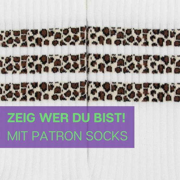 PATRON SOCKS Crew Socks LEO STREIFEN