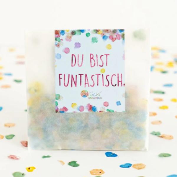 SAATGUTKONFETTI Du bist funtastisch 5g (790€/1000g)