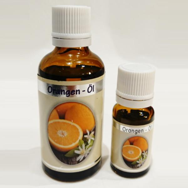 Orangenöl Destillat 10ml + 50ml - im Set