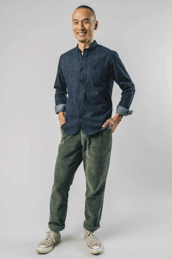 BRAVA Hemd FLANNEL denim
