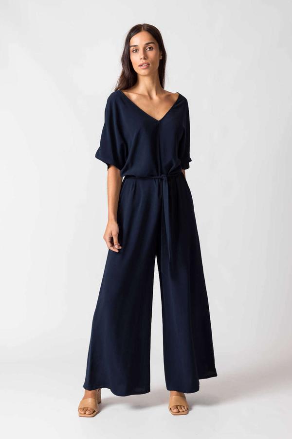 *SKFK Jumpsuit KARIATE navy