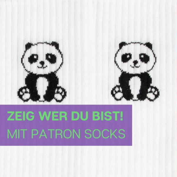PATRON SOCKS Crew Socks PANDA