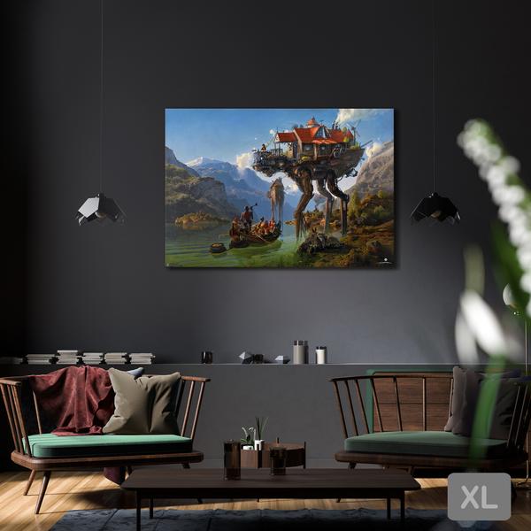 Läufer der Apokalypse - Leinwandbild