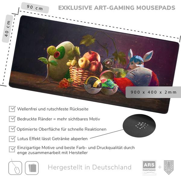 Pokemon / 4 Jahreszeiten - Gaming Mousepad