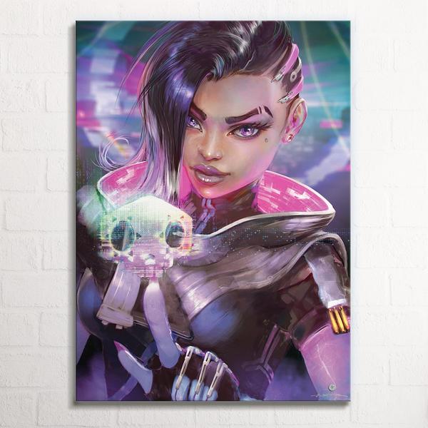 Sombra Portrait Leinwandbild