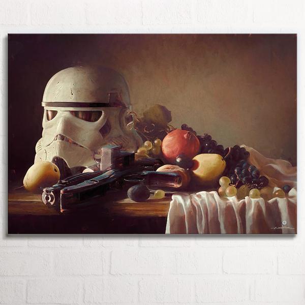 Trooper Helm an Stillleben: Still (A) Life Serie Leinwandbild