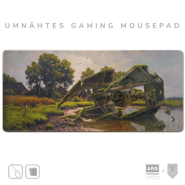 Heron and Interceptor - Gaming Mousepad