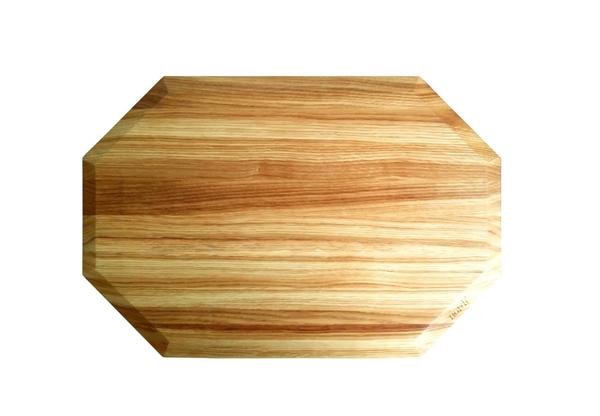 Schneidebrett rund groß Holz