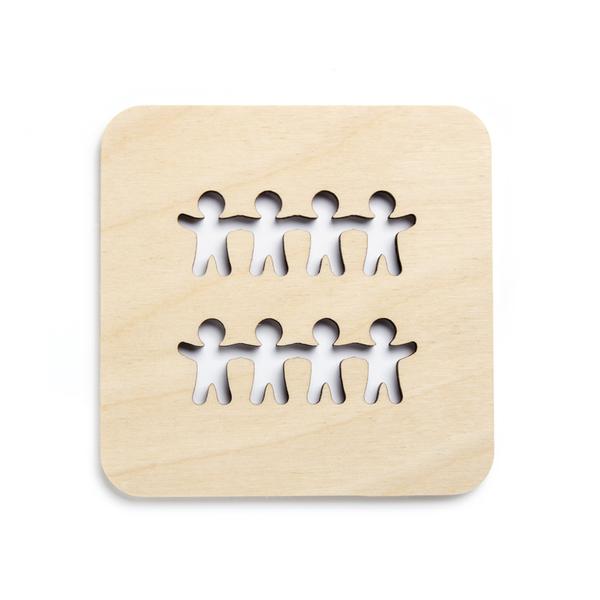 Topfuntersetzer skandinavisch aus Holz Maria Rästa Design