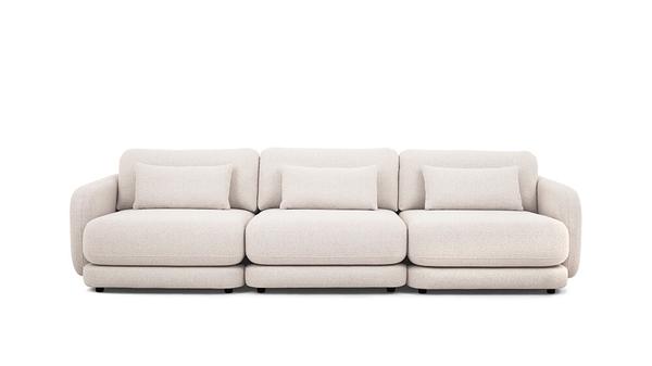 XXL 3er-Sitzer Sofa skandinavisches Design