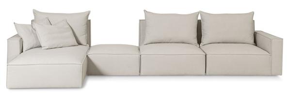 Modulsofa Wohnlandschaft Liegesofa skandinavisches Design