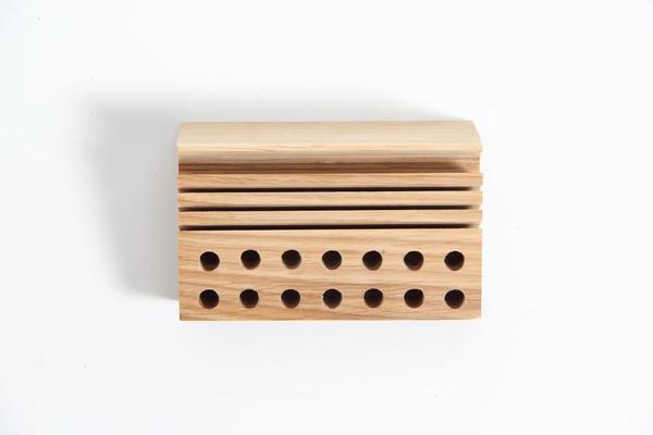 Stiftehalter Holz Design Geschenk