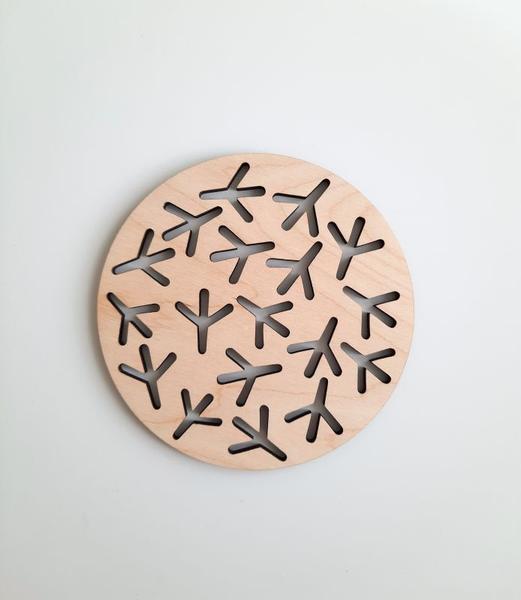 Tassenuntersetzer Holz Design kaufen