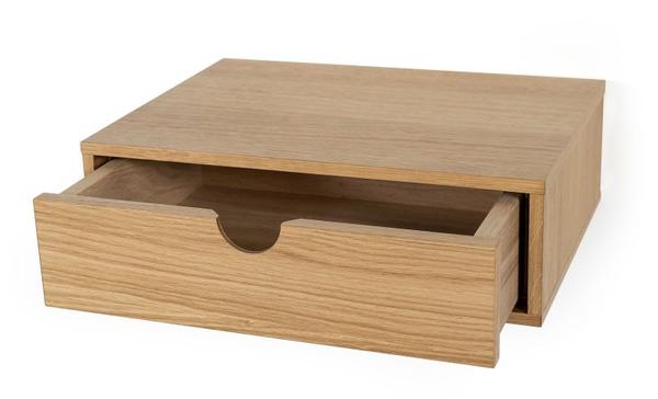 Nachttisch Wandmontage mit Schublade
