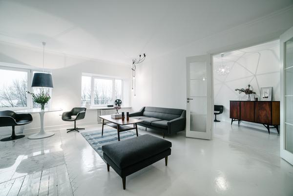 Hocker gepolstert Wohnzimmer sofa