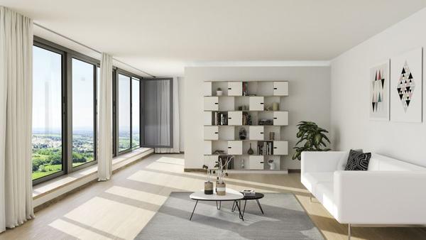 Bücherregal für Wohnzimmer Größe L