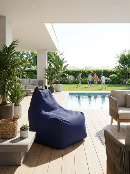 Outdoor Sitzsack Play Colorin navy