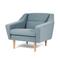 Sessel Lounge blau design