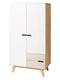 Kleiderschrank HUH Massivholz minimalistisches Design