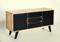 Sideboard schwarz holz mit schubladen