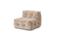 Moderner Designer-Loungesessel NOT-A-SOFA mit modularem Aufbau und gemütlicher Polsterung in beige