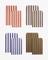 Flat Paper Bags Papiertüten "Classic Stripes", 15,5x24,8cm u. 13x21cm, 8-tlg.