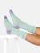 Thought WOMENS WAVY FISH STRIPE BAMBOO SOCKS