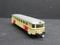 unb-500-305 Schienebus Mittelwagen creme Farbend Nr.18 m. Werbung Eigenumbau Spur N