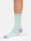 Thought WOMENS WAVY FISH STRIPE BAMBOO SOCKS