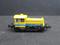 Liliput L 162601 Diesel Rangierlok Köf  BR 332 DBG gelb/blau Decoder elektronische Kupplung Spur N OVP