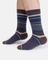Thought VARIATED STRIPE BAMBOO SOCKS
