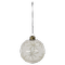 Weihnachtskugel "Star" groß in klar/silber von House Doctor