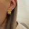 Aqua Dulce   FLOWER LOVE  EARSTUDS 5710