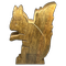 Eichhörnchen aus Holz Naturbelassen in Eigenproduktion