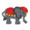 Stiftplatte Midi für Bügelperlen, "Kleiner Elefant"
