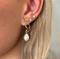 Aqua Dulce  CURLY BODIL EARRINGS 5525