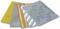 Holokarton, 230 g/m², 50 x 70 cm, Streifen silber