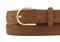 BRAZIL GÜRTEL VELOURSLEDER 2,5cm Tabac