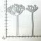 Stanzschablone/ Cutting dies Set Pusteblume & Wildmöhre , bis 6x10 cm, 2-tlg.